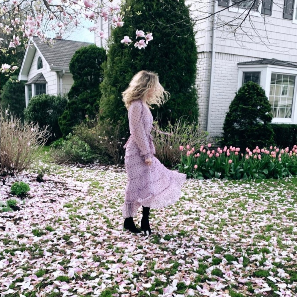 Zimmermann ninety six lavender dress sz 0